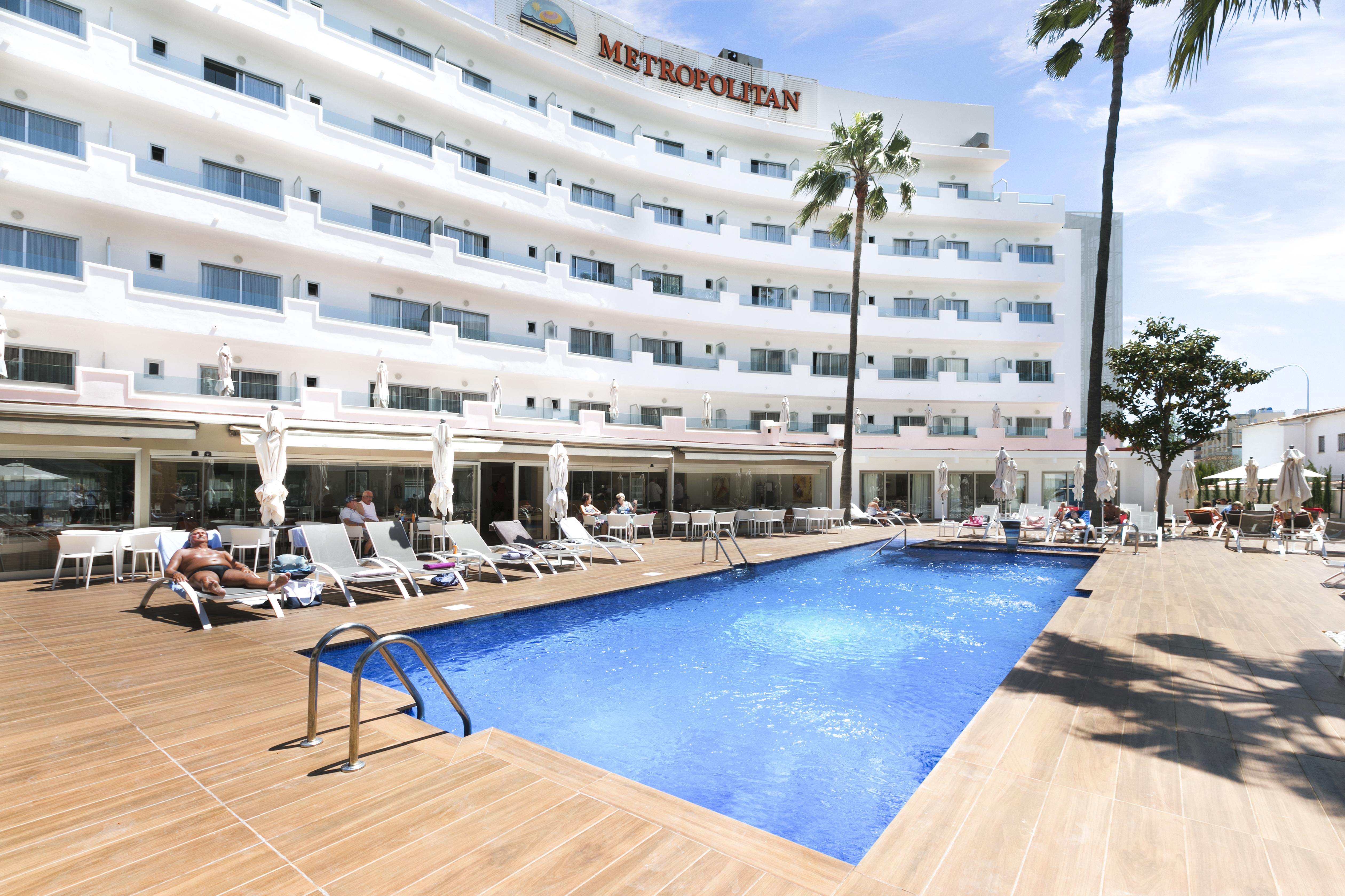 Hotel Metropolitan Playa 3 Sup 플라야 데 팔마 외부 사진